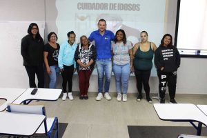 Estreia do Curso de Cuidador de Idosos no Nurap em Santo Amaro